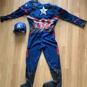 DC Marvel Captain American costume and mask